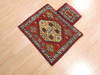 Baluch Red Square Hand Knotted 20 X 21 Area Rug 100-111044 Thumb 1