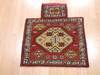 Baluch Red Square Hand Knotted 20 X 21  Area Rug 100-111044 Thumb 8