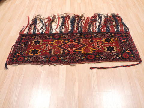 Baluch Red Hand Knotted 17 X 411 Area Rug 100-111046 Image 1