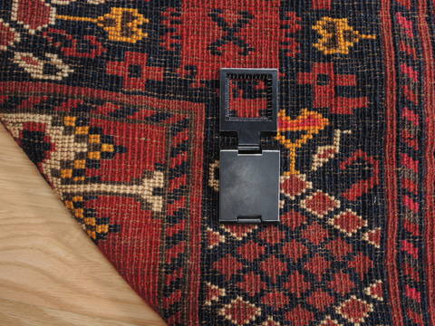 Baluch Red Hand Knotted 17 X 411 Area Rug 100-111046 Image 6