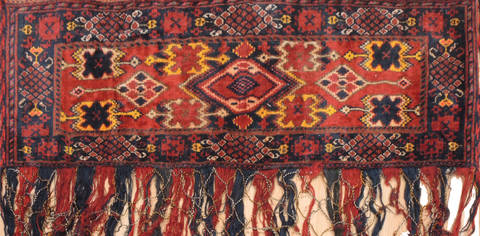 Baluch Red Hand Knotted 17 X 411 Area Rug 100-111046 Image 0