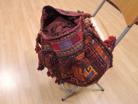 Baluch Red Hand Knotted 17 X 36 Area Rug 100-111047 Image 10