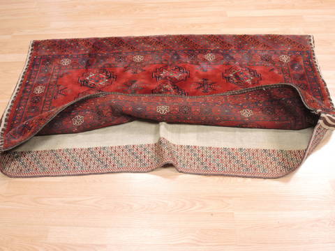 Baluch Red Hand Knotted 30 X 56 Area Rug 100-111050 Image 5