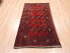 Baluch Red Hand Knotted 30 X 56  Area Rug 100-111050 Thumb 1