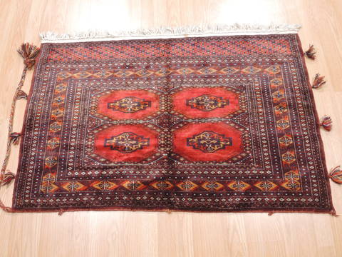 Baluch Red Hand Knotted 27 X 41 Area Rug 100-111053 Image 7