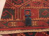 Baluch Red Square Hand Knotted 18 X 24 Area Rug 100-111058 Thumb 1