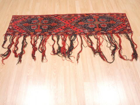 Baluch Red Hand Knotted 16 X 411 Area Rug 100-111060 Image 4