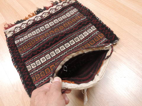 Baluch Red Hand Woven 14 X 110 Area Rug 100-111063 Image 4