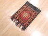 Baluch Red Square Hand Knotted 19 X 110  Area Rug 100-111066 Thumb 2