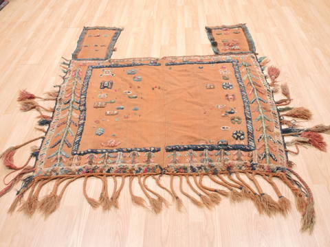 Baluch Beige Flat Woven 46 X 47 Area Rug 100-111073 Image 1