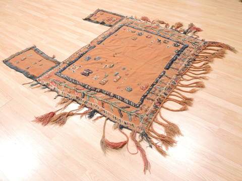 Baluch Beige Flat Woven 46 X 47 Area Rug 100-111073 Image 3