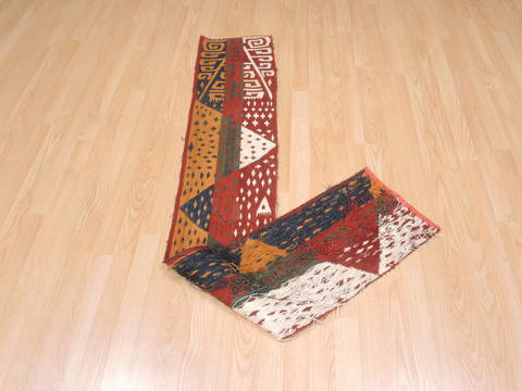 Kilim Red Runner Hand Knotted 11 X 64 Area Rug 100-111075 Image 7