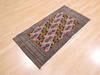 Baluch Grey Hand Knotted 20 X 43  Area Rug 134-111080 Thumb 1