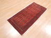 Baluch Red Hand Knotted 20 X 43  Area Rug 134-111088 Thumb 2