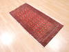 Baluch Red Hand Knotted 20 X 43  Area Rug 134-111088 Thumb 3