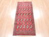 Baluch Red Hand Knotted 22 X 45  Area Rug 134-111090 Thumb 1