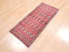 Baluch Red Hand Knotted 22 X 45  Area Rug 134-111090 Thumb 3