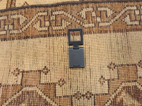Baluch Beige Hand Knotted 33 X 57 Area Rug 134-111094 Image 4