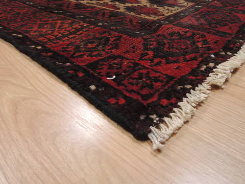 Baluch Beige Hand Knotted 310 X 75 Area Rug 134-111095 Image 4