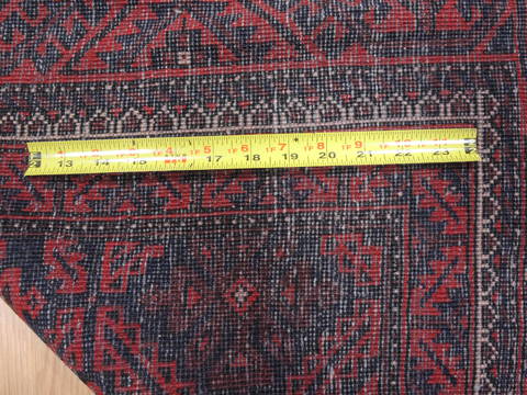 Baluch Blue Hand Knotted 311 X 69 Area Rug 134-111101 Image 5
