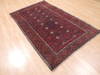 Baluch Blue Hand Knotted 311 X 69 Area Rug 134-111101 Thumb 3