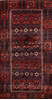 Baluch Red Runner Hand Knotted 35 X 611  Area Rug 134-111103 Thumb 0