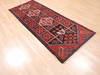 Baluch Black Runner Hand Knotted 211 X 79  Area Rug 134-111109 Thumb 2