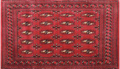Baluch Red Hand Knotted 1'8" X 3'3"  Area Rug 134-111116