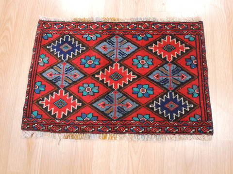 Baluch Red Hand Knotted 14 X 20 Area Rug 134-111117 Image 1