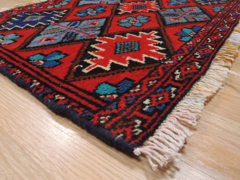 Baluch Red Hand Knotted 14 X 20 Area Rug 134-111117 Image 4