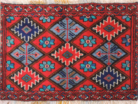 Baluch Red Hand Knotted 14 X 20 Area Rug 134-111117 Image 0