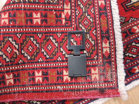 Baluch Red Hand Knotted 20 X 43 Area Rug 134-111121 Image 5