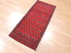 Baluch Red Hand Knotted 20 X 43  Area Rug 134-111122 Thumb 3