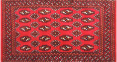 Baluch Red Hand Knotted 1'8" X 3'3"  Area Rug 134-111127