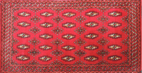 Baluch Red Hand Knotted 18 X 33 Area Rug 134-111130 Image 0