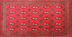 Baluch Red Hand Knotted 1'8" X 3'3"  Area Rug 134-111130