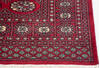 Bokhara Red Hand Knotted 47 X 65  Area Rug 700-111145 Thumb 4