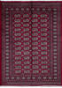 Bokhara Red Hand Knotted 49 X 67  Area Rug 700-111146 Thumb 0
