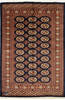 Bokhara Blue Hand Knotted 49 X 70  Area Rug 700-111152 Thumb 0