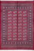 Bokhara Red Hand Knotted 48 X 66  Area Rug 700-111162 Thumb 0