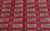 Bokhara Red Hand Knotted 47 X 69  Area Rug 700-111166 Thumb 5