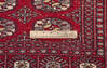 Bokhara Red Hand Knotted 47 X 69  Area Rug 700-111166 Thumb 8