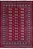 Bokhara Red Hand Knotted 48 X 66  Area Rug 700-111170 Thumb 0