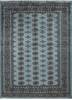 Bokhara Blue Hand Knotted 58 X 76  Area Rug 700-111183 Thumb 0