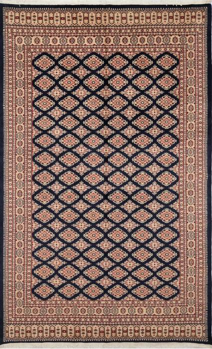 Jaldar Blue Hand Knotted 61 X 92  Area Rug 700-111203 Image 0