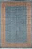 Jaldar Blue Hand Knotted 62 X 88  Area Rug 700-111206 Thumb 0