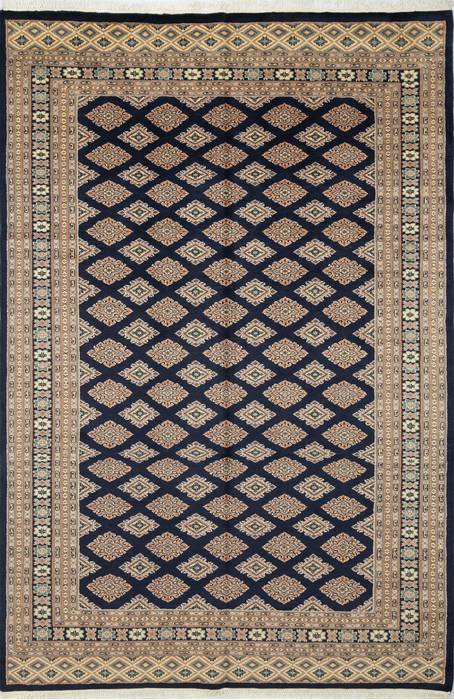 Jaldar Blue Hand Knotted 61 X 99  Area Rug 700-111208 Image 0