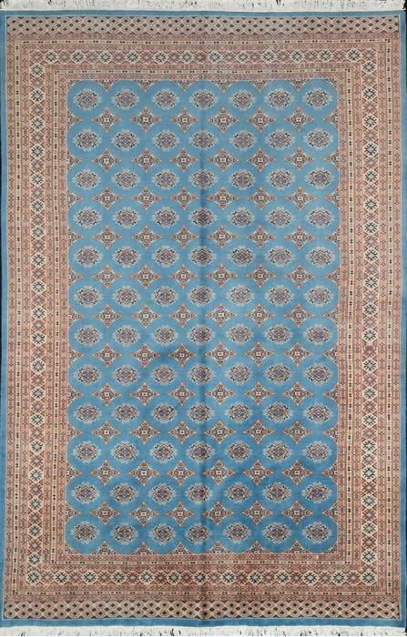 Jaldar Blue Hand Knotted 61 X 91  Area Rug 700-111211 Image 0