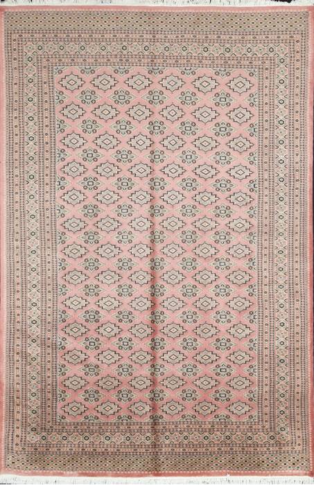 Jaldar Purple Hand Knotted 63 X 95  Area Rug 700-111214 Image 0