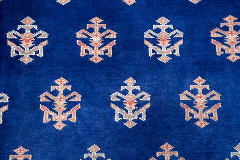 Jaldar Blue Hand Knotted 61 X 93  Area Rug 700-111216 Image 6